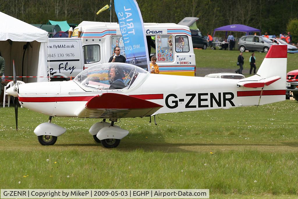 G-ZENR, 1998 Zenair CH-601 HD Zodiac C/N PFA 162-11573, Pictured during the 2009 Microlight Trade Fair.