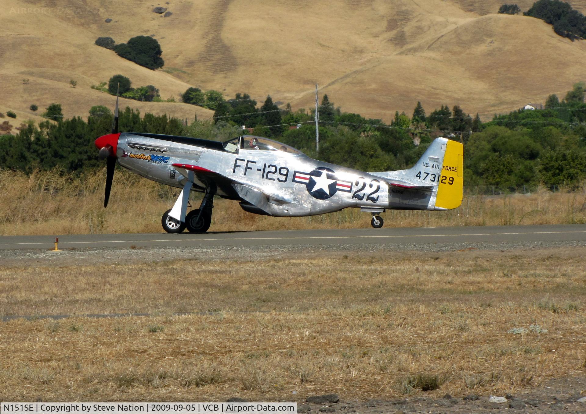 N151SE, 1944 North American P-51D Mustang C/N 122-39588 (44-73129), 1944 North American/aero Classics P-51D rolling out @ 