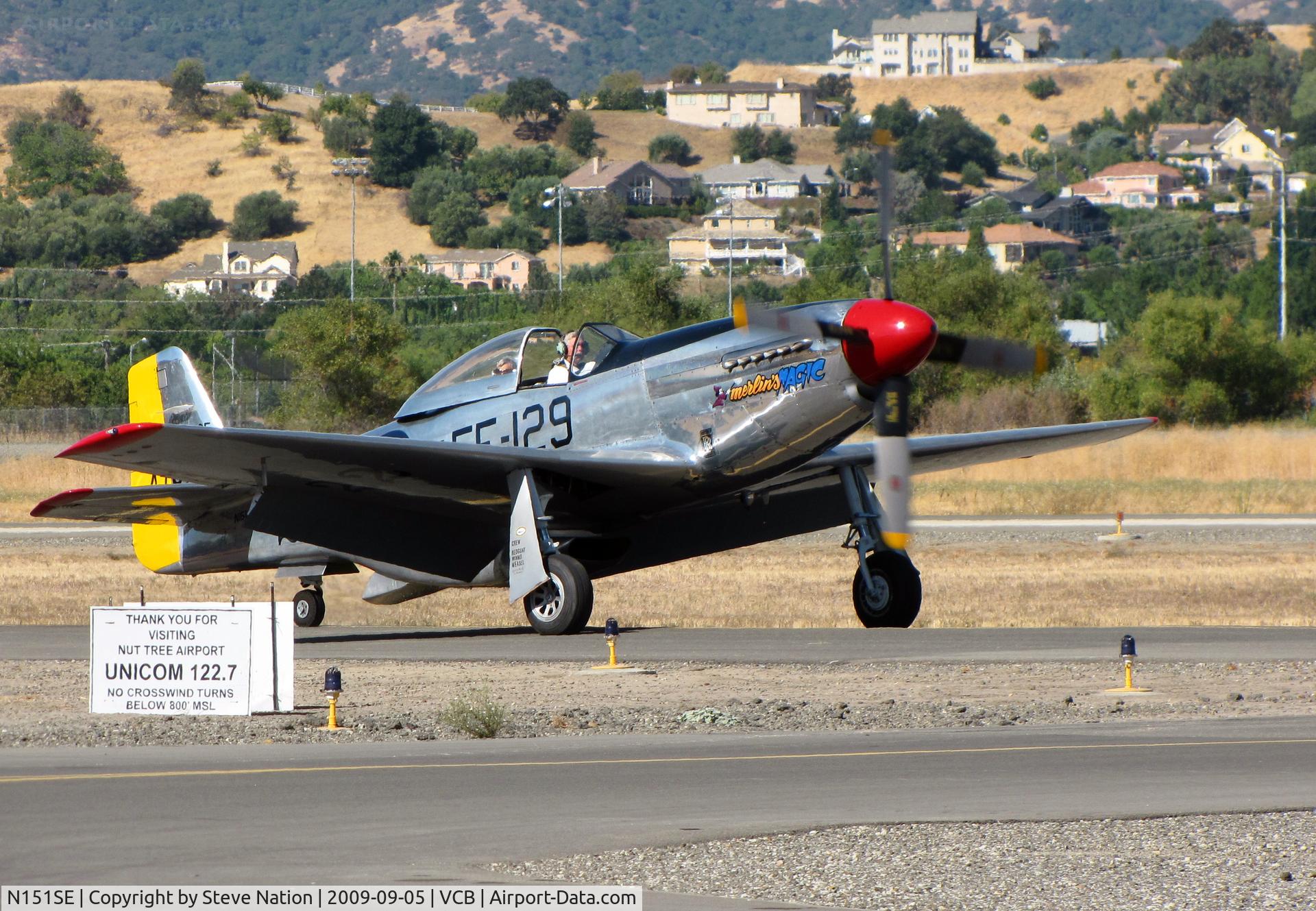 N151SE, 1944 North American P-51D Mustang C/N 122-39588 (44-73129), 1944 North American/aero Classics P-51D taxiing @ 