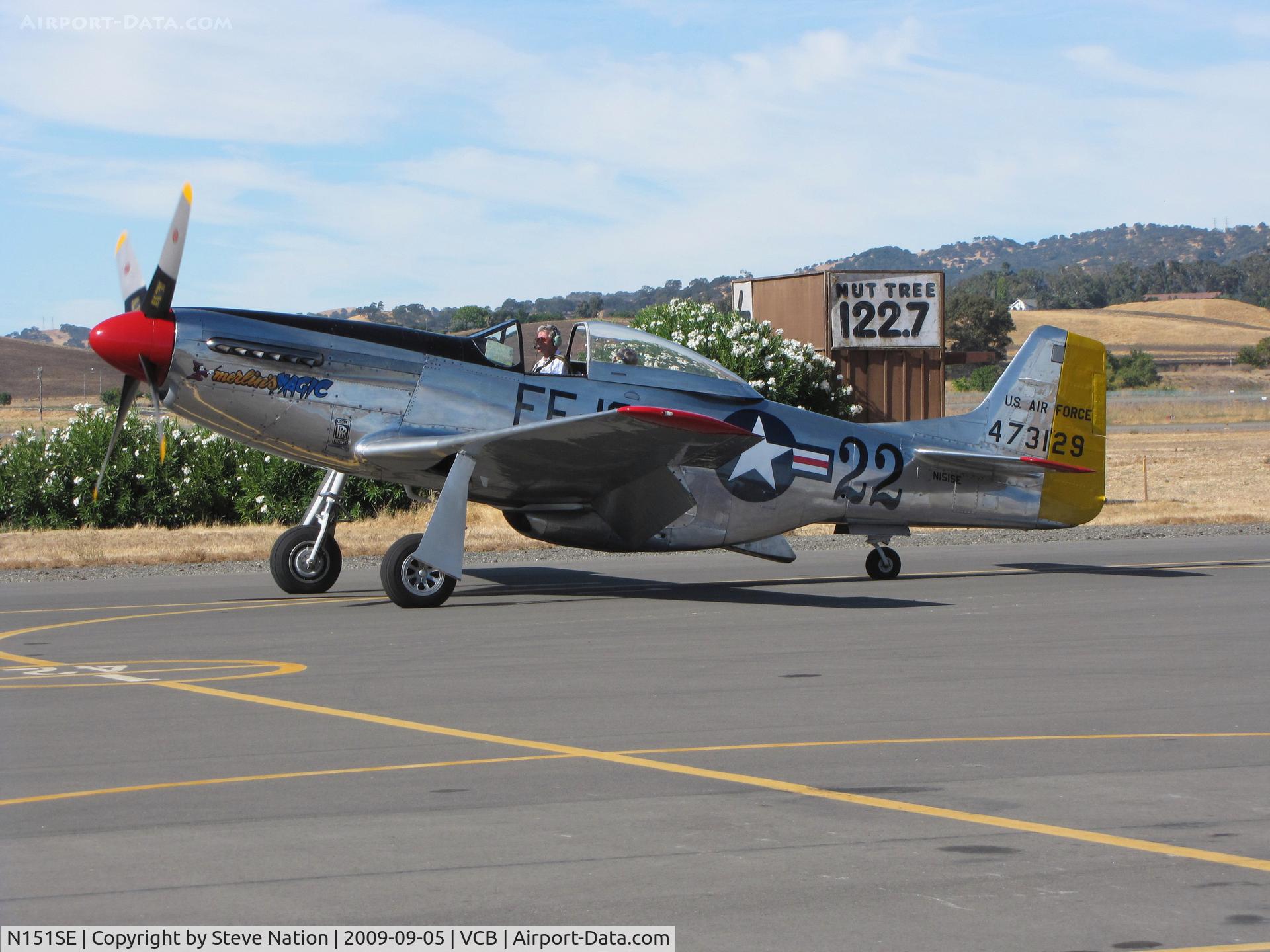 N151SE, 1944 North American P-51D Mustang C/N 122-39588 (44-73129), 1944 North American/aero Classics P-51D taxiing @ 