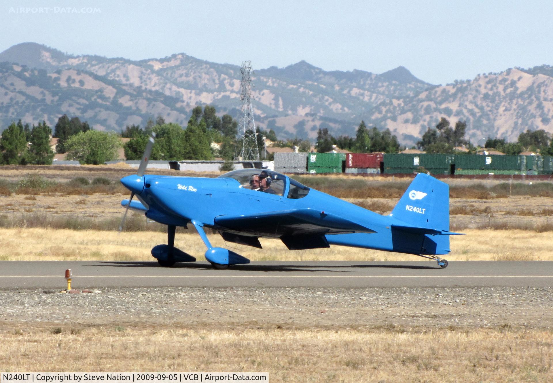 N240LT, 1998 Vans RV-6 C/N 24639, 1998 Leisure-time Inc RV-6 