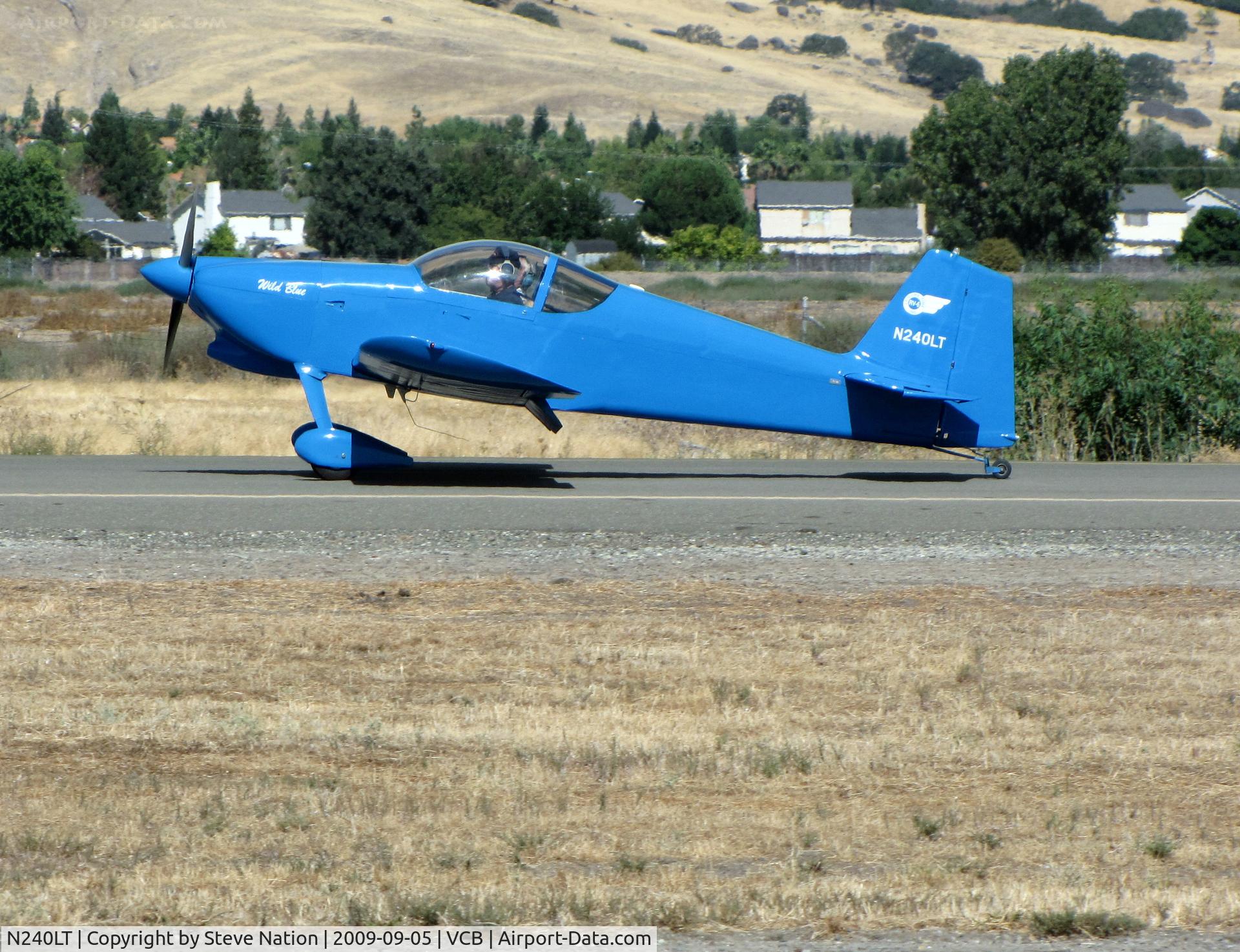 N240LT, 1998 Vans RV-6 C/N 24639, 1998 Leisure-time Inc RV-6 