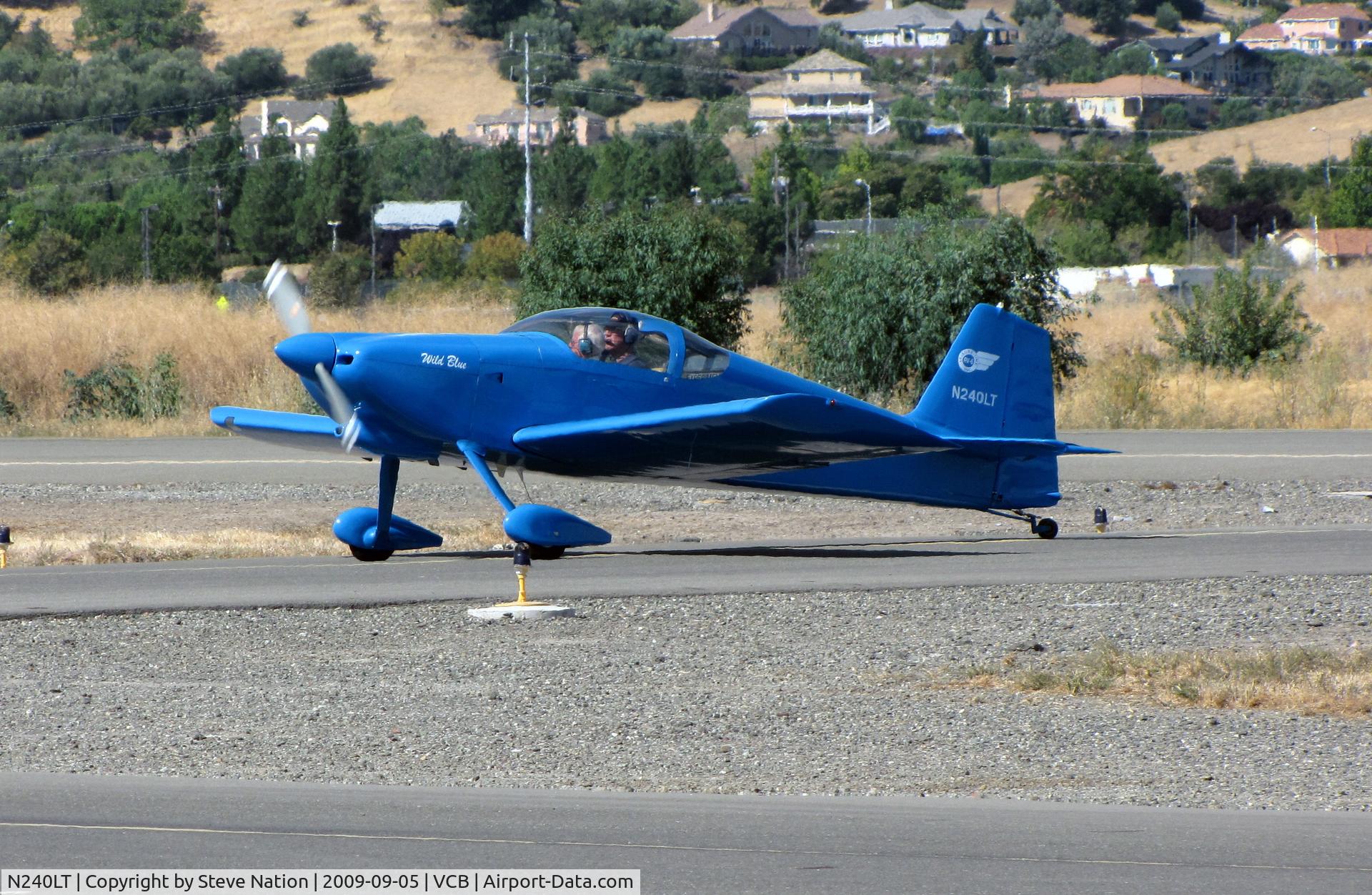 N240LT, 1998 Vans RV-6 C/N 24639, 1998 Leisure-time Inc RV-6 