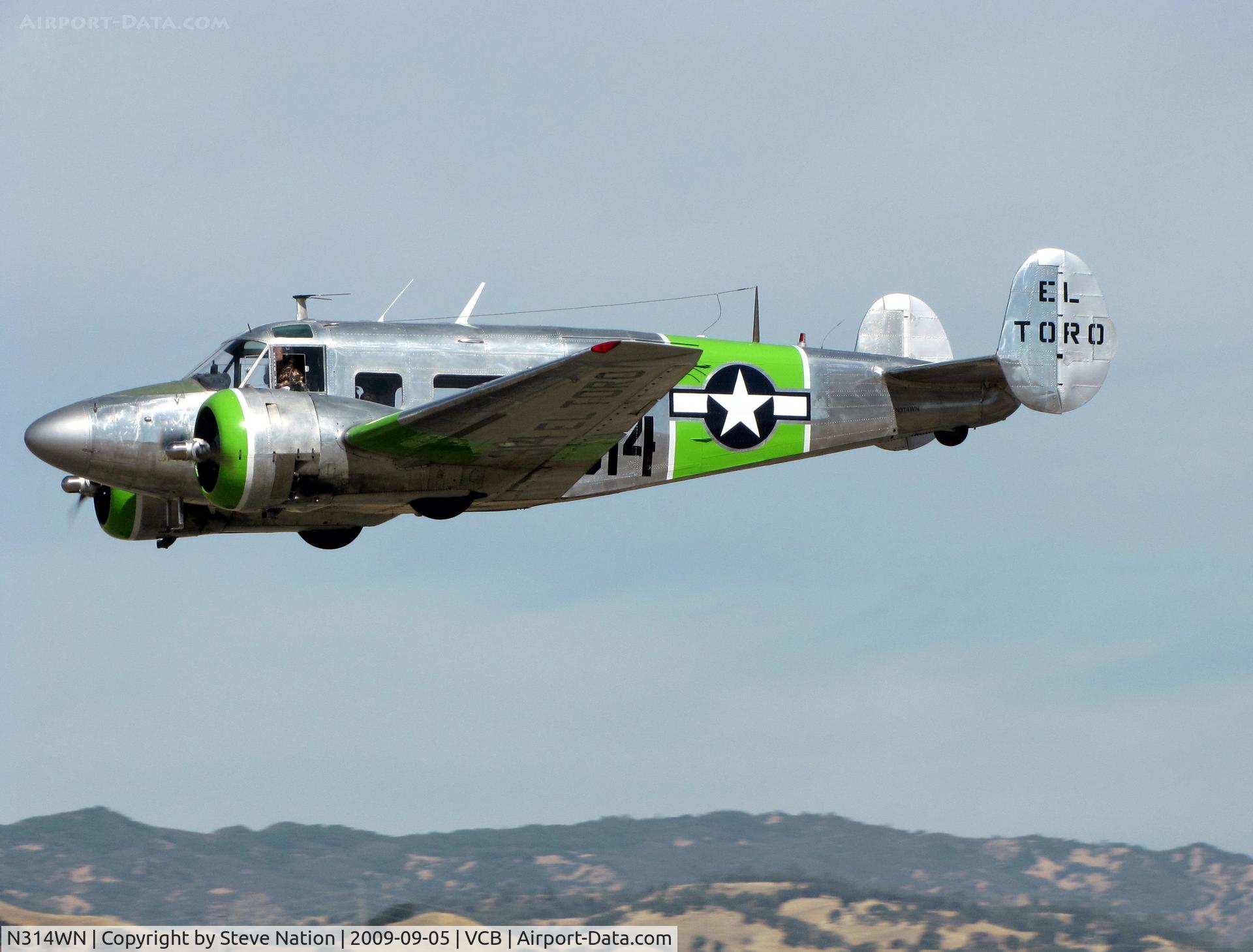 N314WN, 1952 Beech C-45H Expeditor C/N AF-566, Vintage Aircraft (Stockton, CA) 1952 Beech C-45H as Marines El Toro-314 @ 