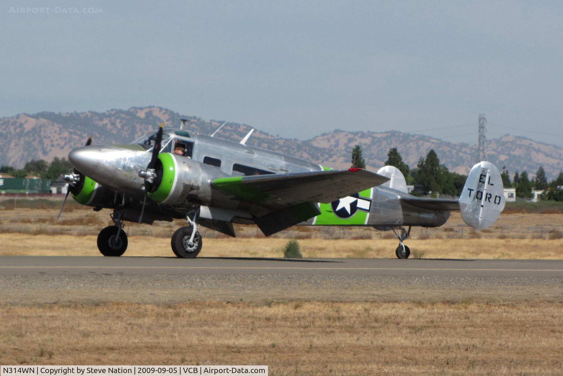N314WN, 1952 Beech C-45H Expeditor C/N AF-566, Vintage Aircraft (Stockton, CA) 1952 Beech C-45H as Marines El Toro-314 @ 