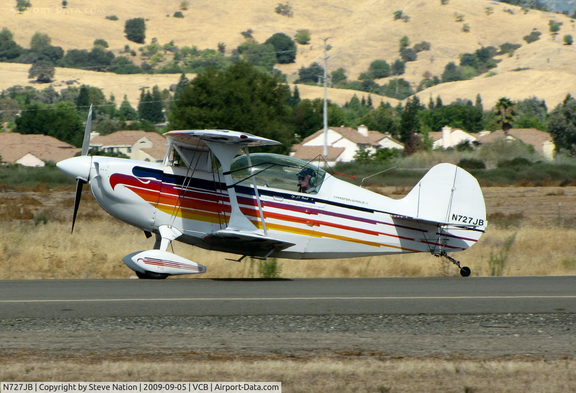 N727JB, 1986 Brandt J C Q-2 C/N WELL-4, 1986 Brandt J C Q-2 rolling-out @ 