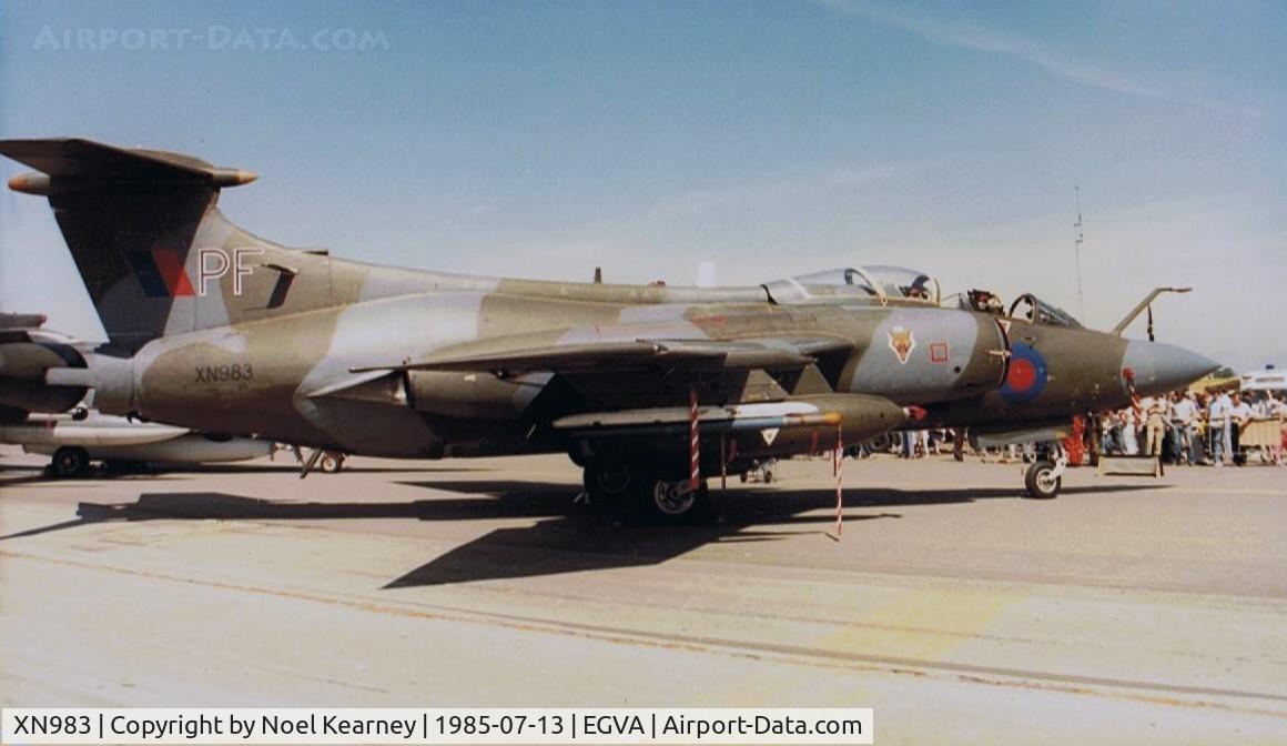 XN983, 1965 Hawker Siddeley Buccaneer S.2B C/N B3-10-63, HS Buccaneer S.2B - RAF