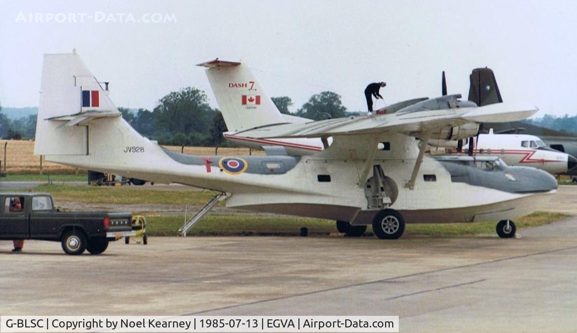 G-BLSC, 1944 Consolidated PBY-5A Catalina C/N 1997, Consolidated Catalina - ex RAF