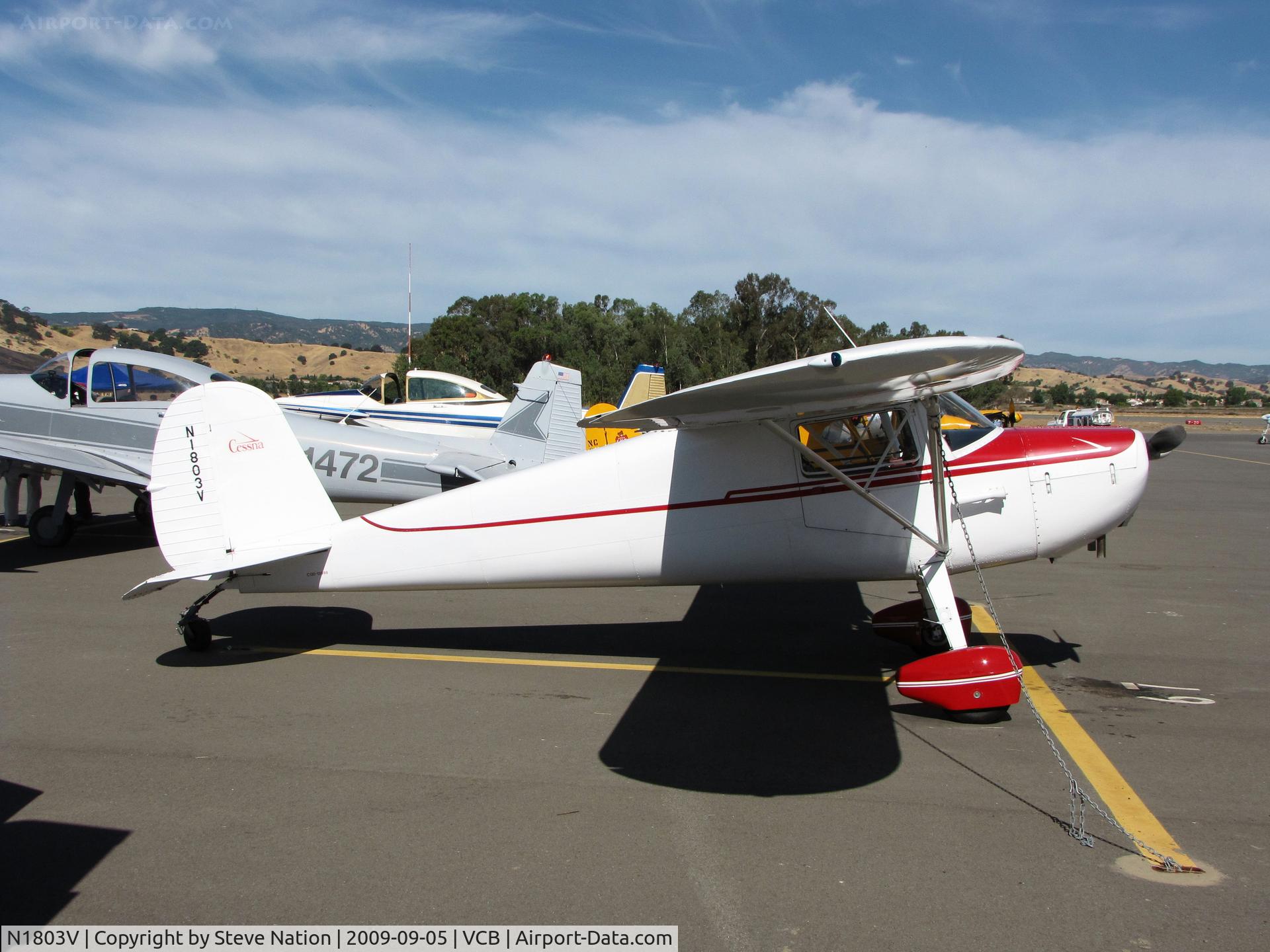 N1803V, 1947 Cessna 120 C/N 13988, 1947 Cessna 120 @ 