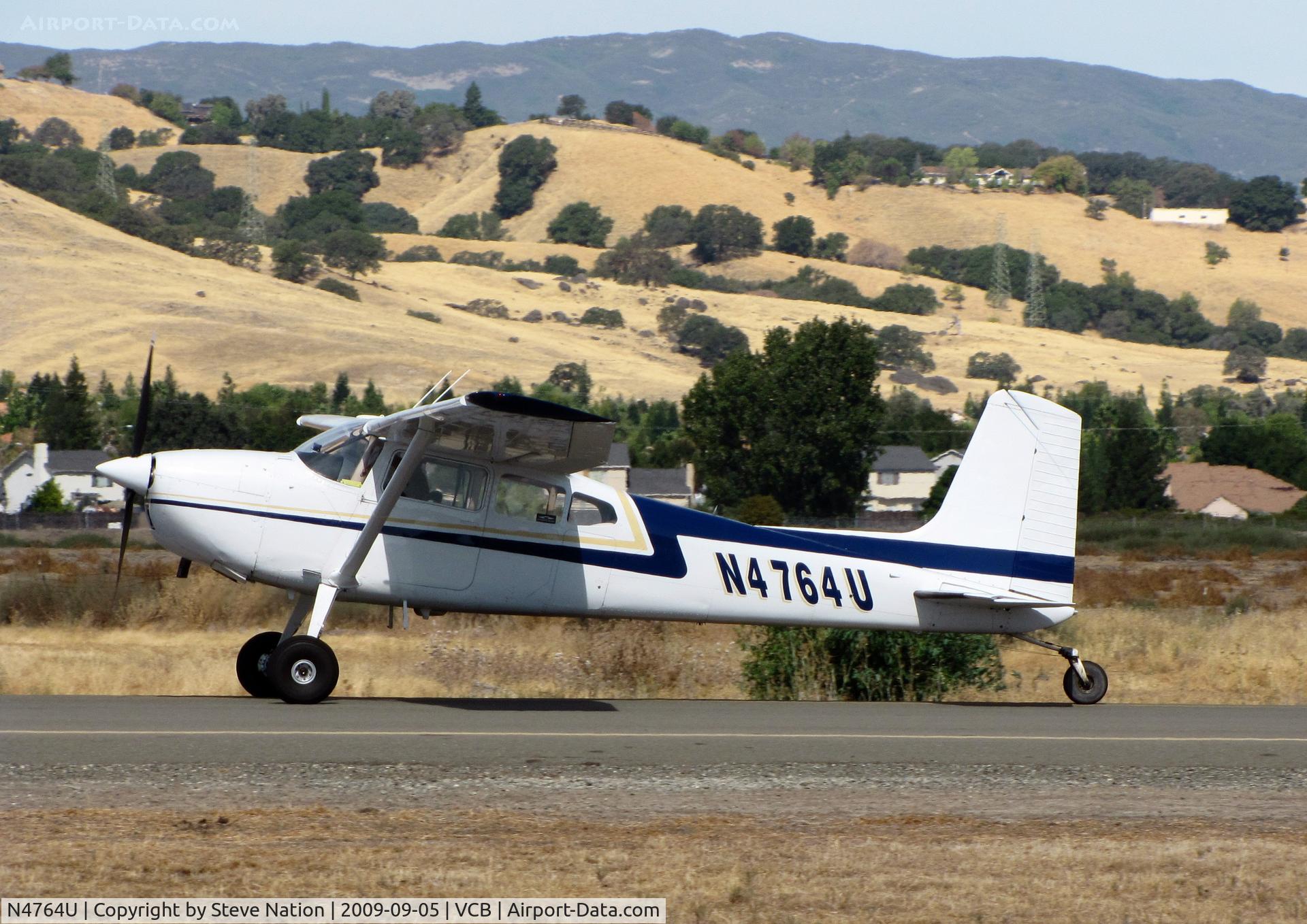 N4764U, 1965 Cessna 180H Skywagon C/N 18051464, 1965 Cessna 180H rolling-out @ 