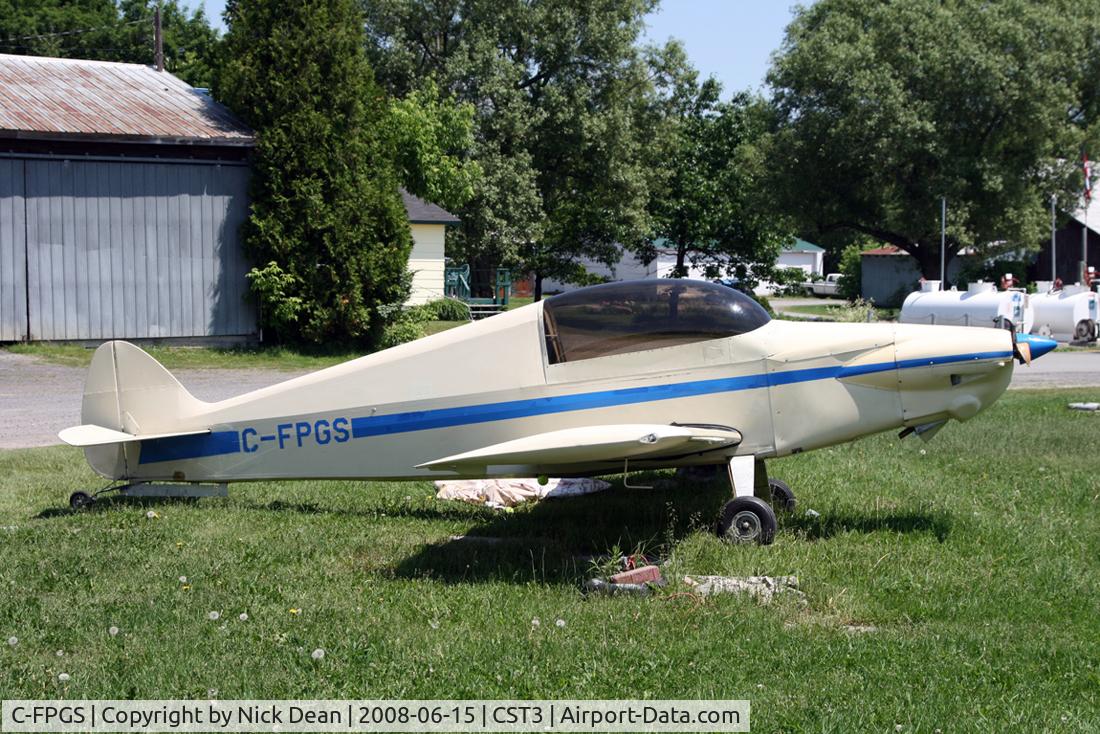 C-FPGS, 1993 Monnett Sonerai II-LS C/N 72LS, CST3 St. Lazare Quebec