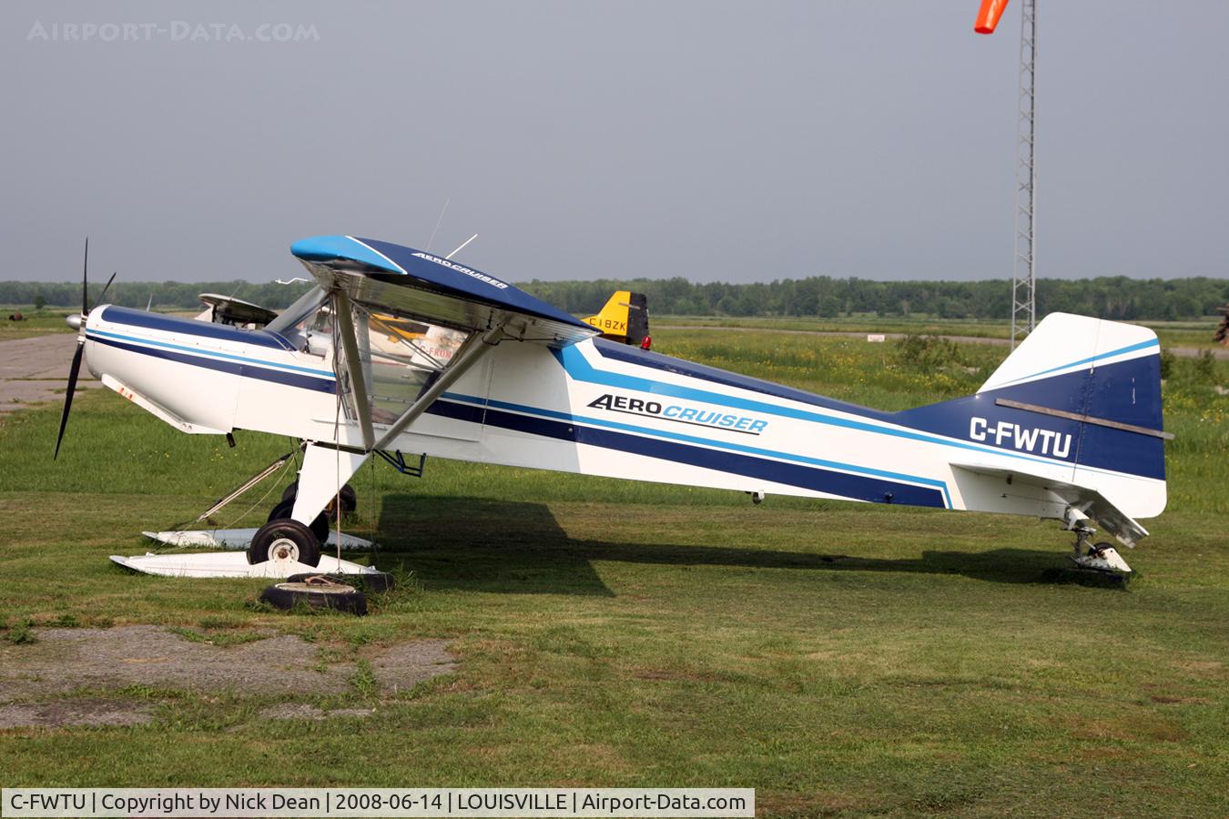 C-FWTU, 1995 Normand Dube AEROCRUISER C/N AND 912-64, Louisville Quebec