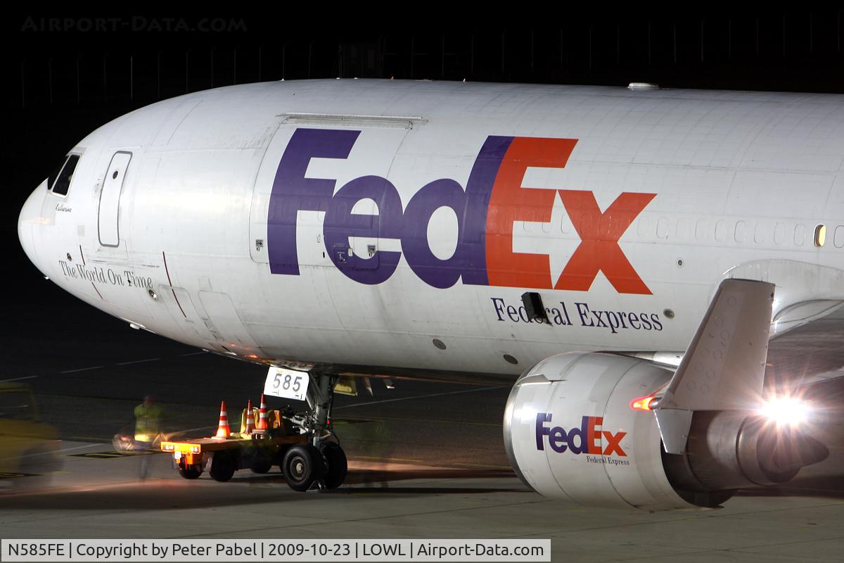 N585FE, 1992 McDonnell Douglas MD-11F C/N 48481, Horse Charter to india