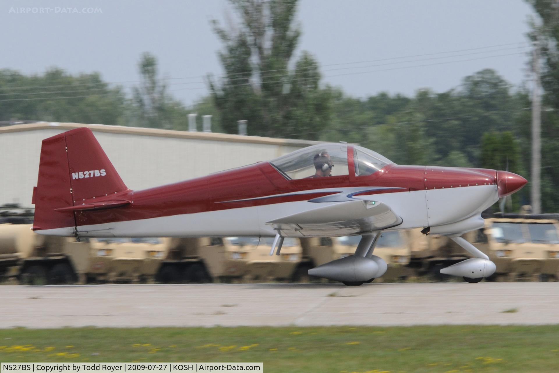 N527BS, Vans RV-6A C/N 24421, EAA AIRVENTURE 2009