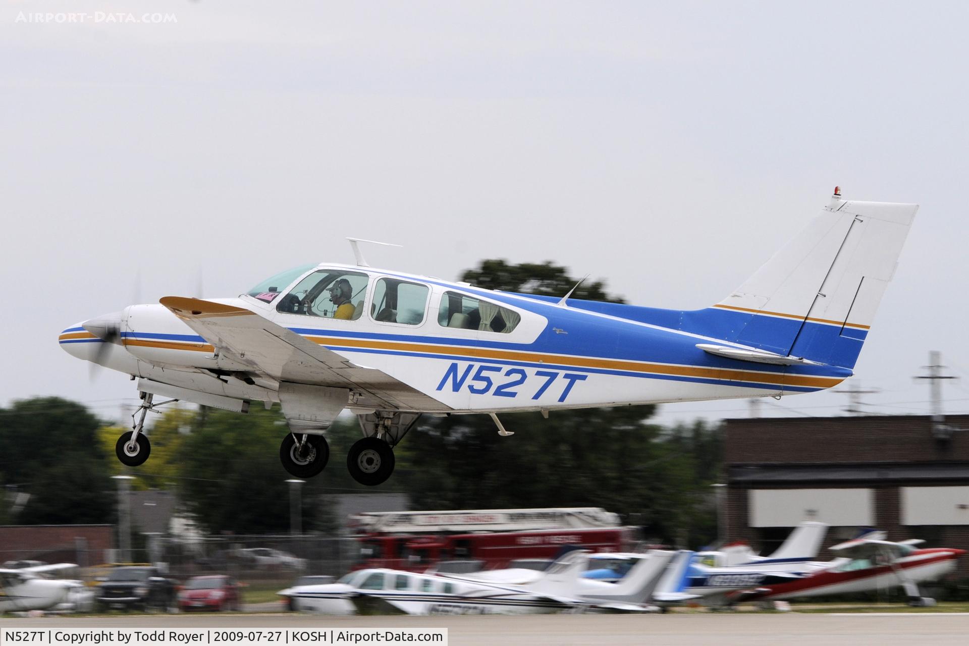 N527T, 1964 Beech 95-B55 (T42A) Baron C/N TC-576, EAA AIRVENTURE 2009
