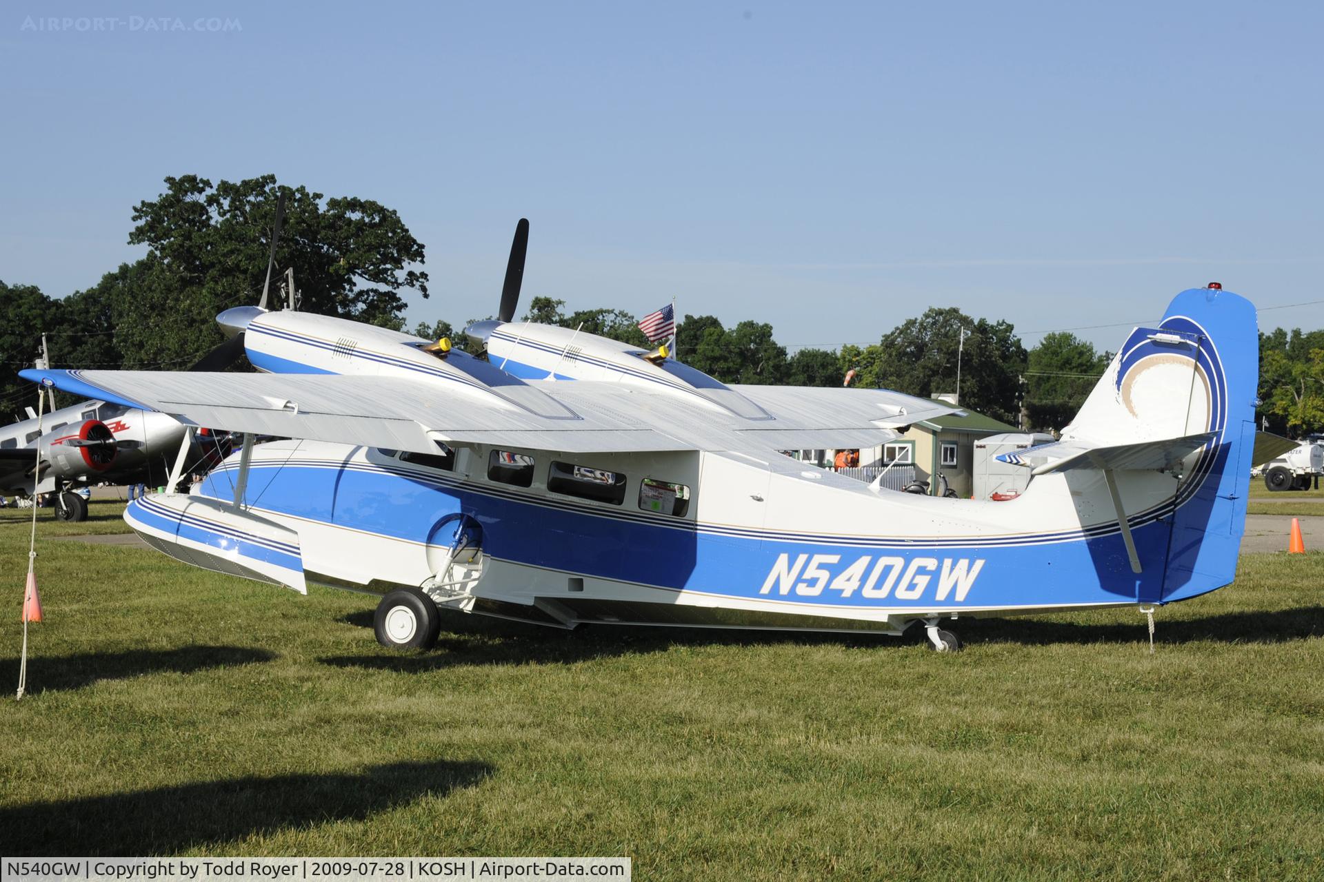 N540GW, 1954 SCAN 30 (G-44A Widgeon) C/N 3, EAA AIRVENTURE 2009