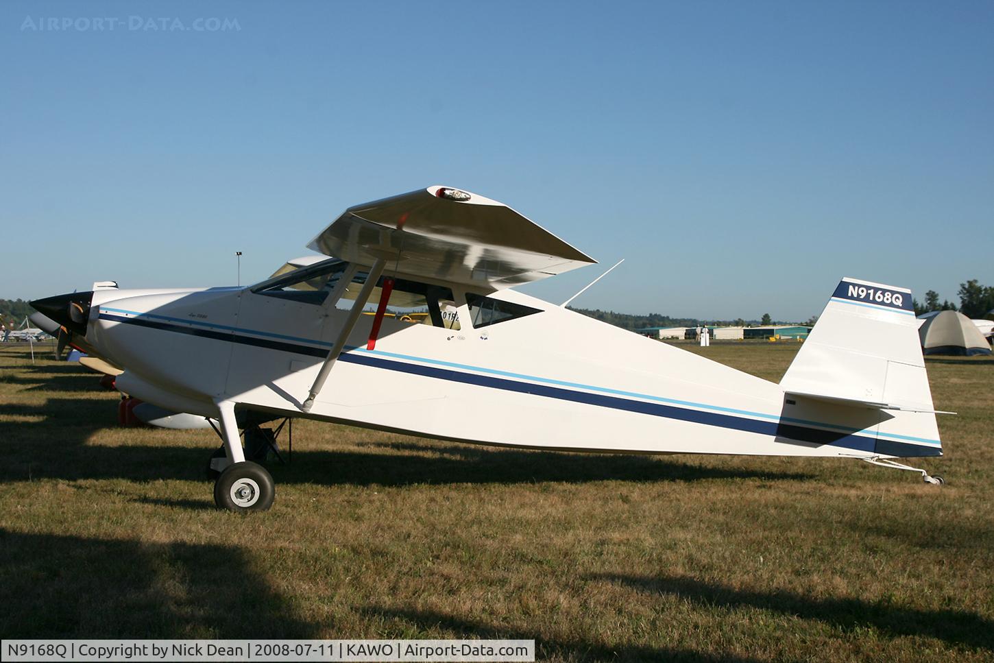 N9168Q, 2001 Wittman W-10 Tailwind C/N 1167, KAWO