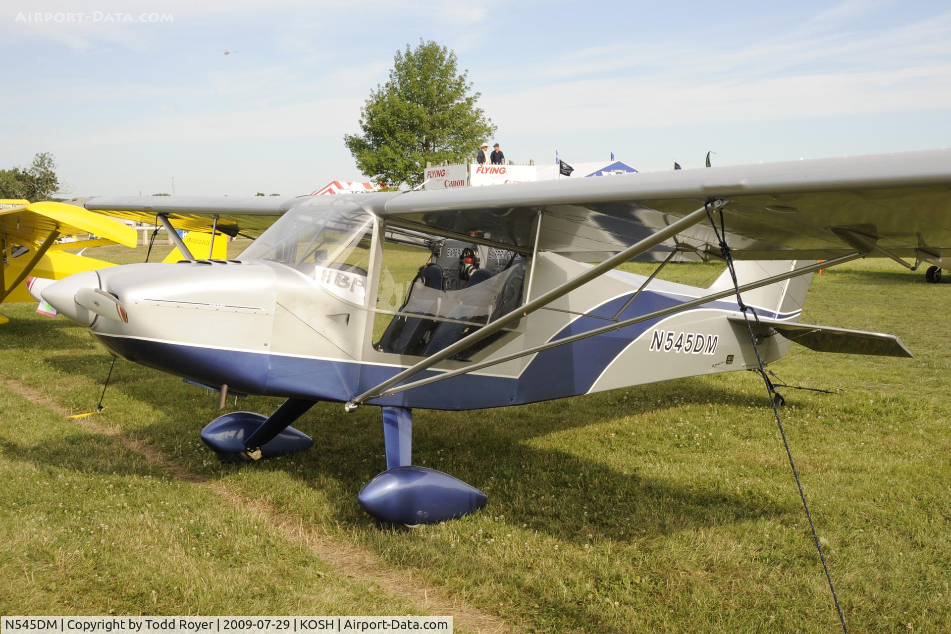N545DM, 2008 Rans S-6S Coyote II C/N 06061754-S, EAA AIRVENTURE 2009
