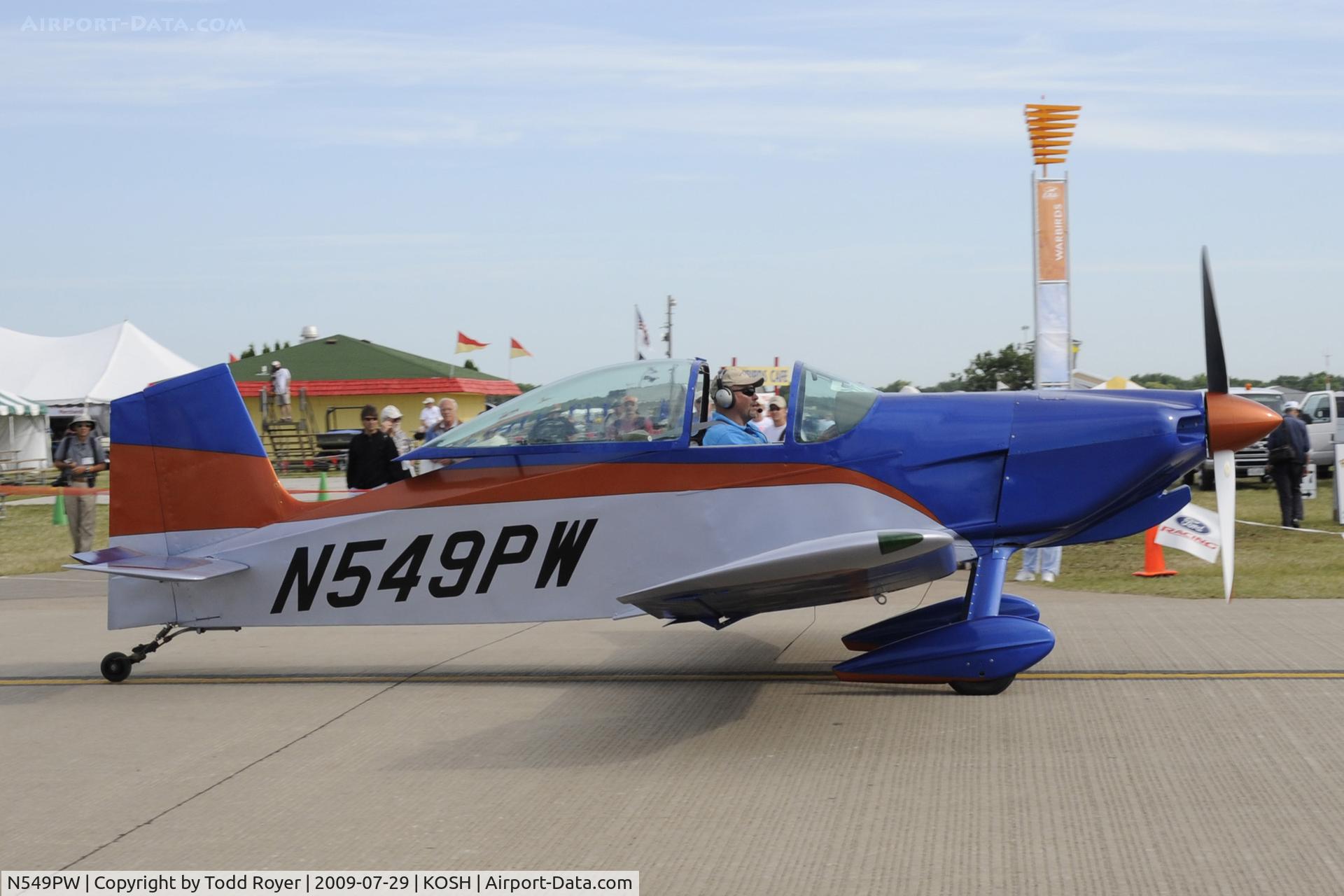 N549PW, 2008 Thorp T-18 Tiger C/N 001, EAA AIRVENTURE 2009