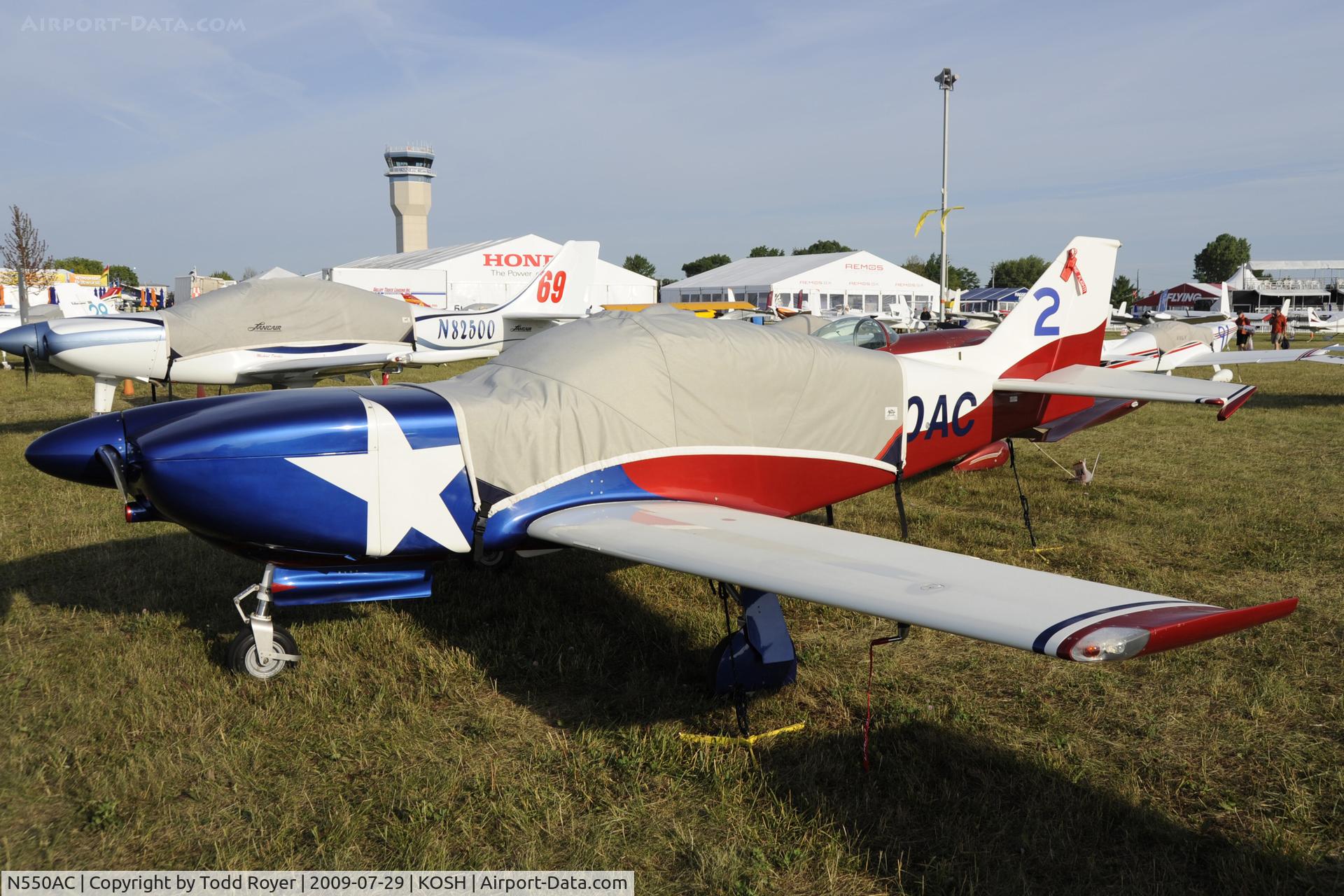 N550AC, 2005 Glasair II RG C/N 2459, EAA AIRVENTURE 2009