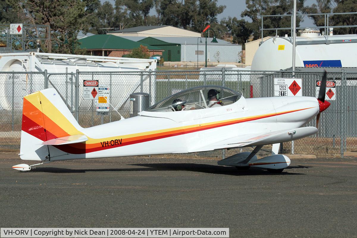 VH-ORV, 1989 Vans RV-4 C/N V94, YTEM