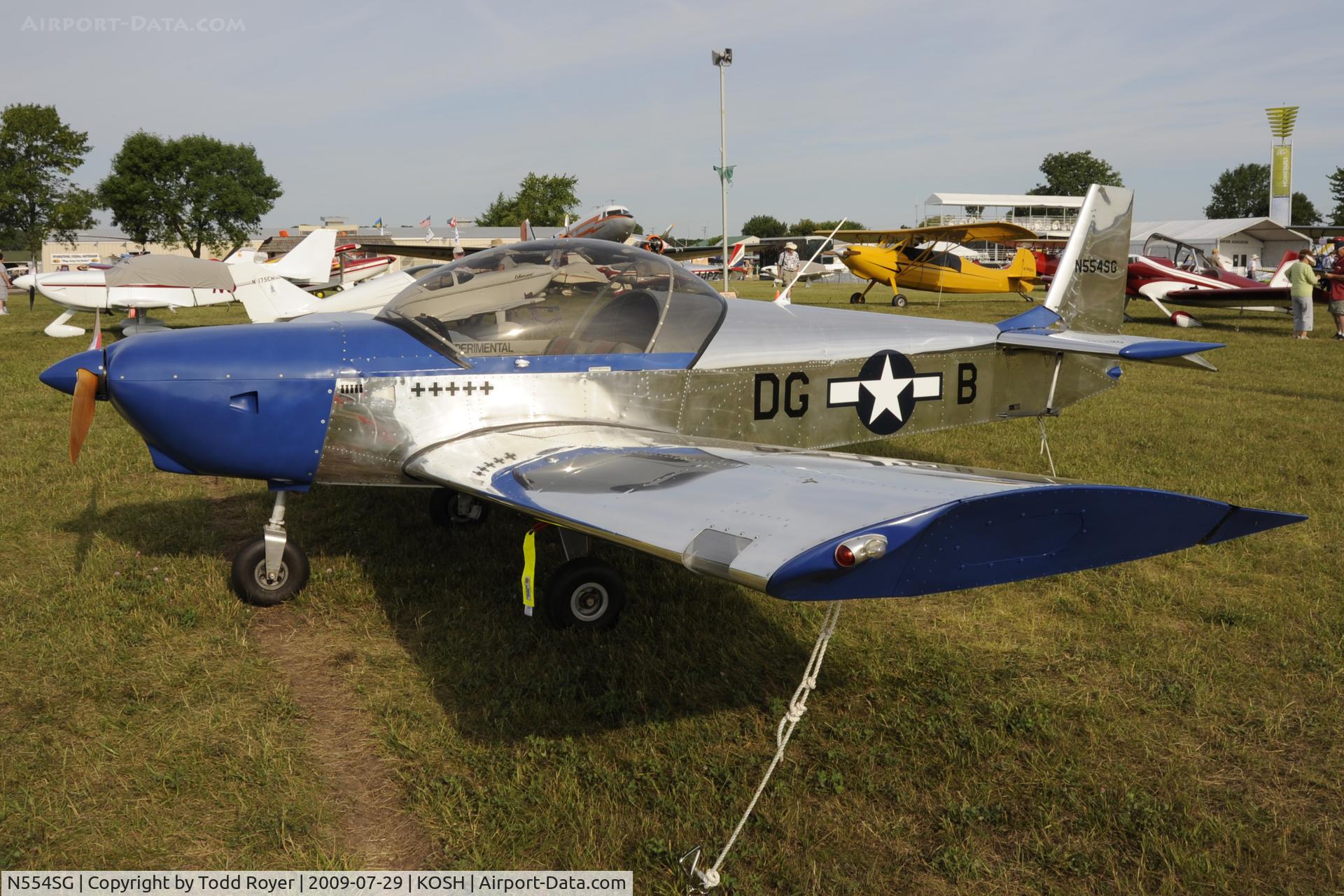 N554SG, Zenith CH-601 XL Zodiac C/N 6-6588, EAA AIRVENTURE 2009
