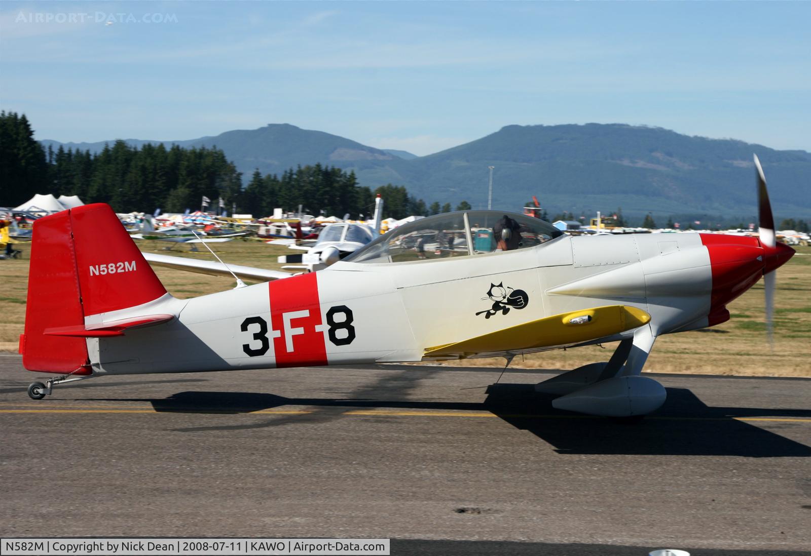 N582M, 1991 Vans RV-4 C/N 1608, KAWO
