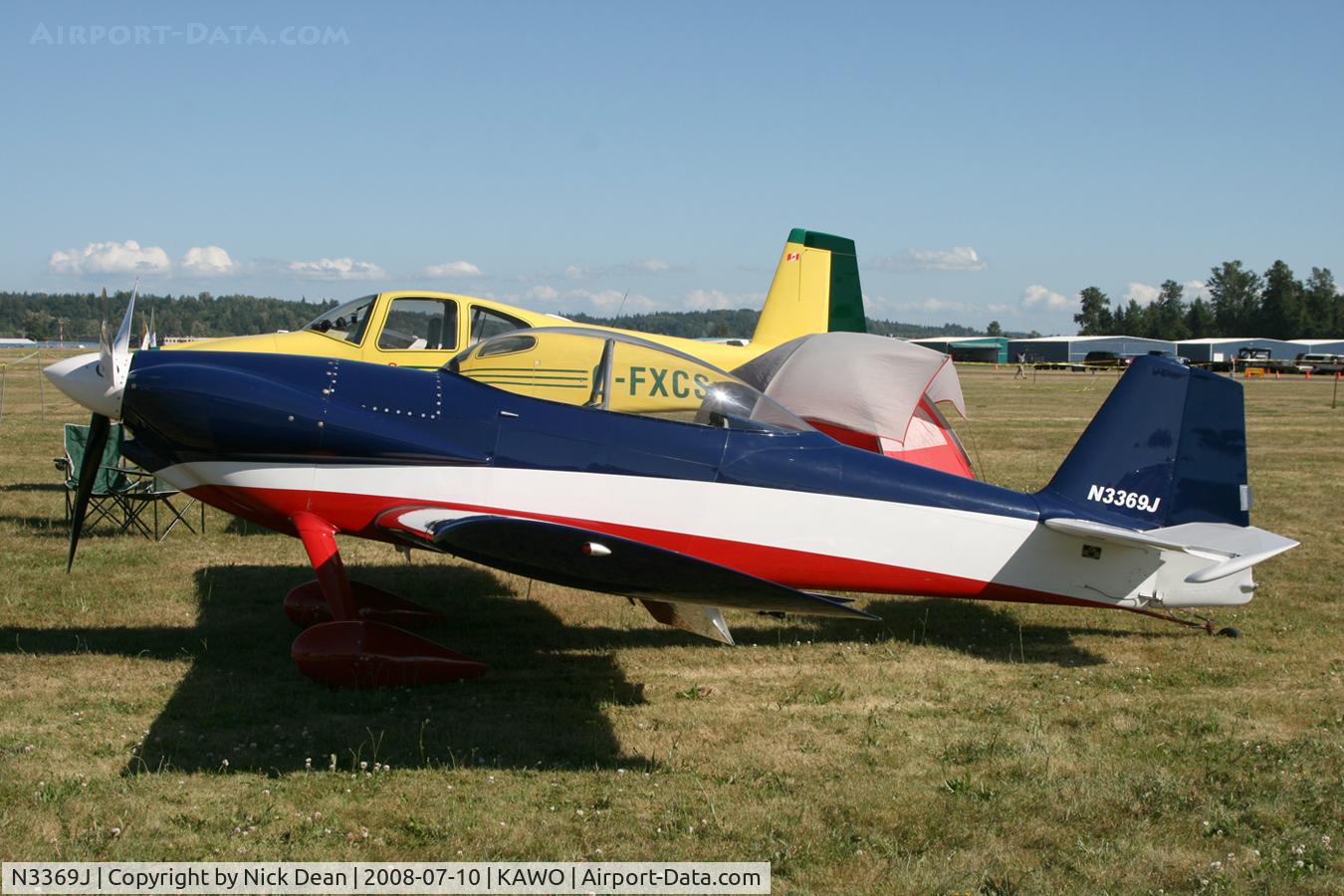 N3369J, 2001 Vans RV-4 C/N 3369, KAWO