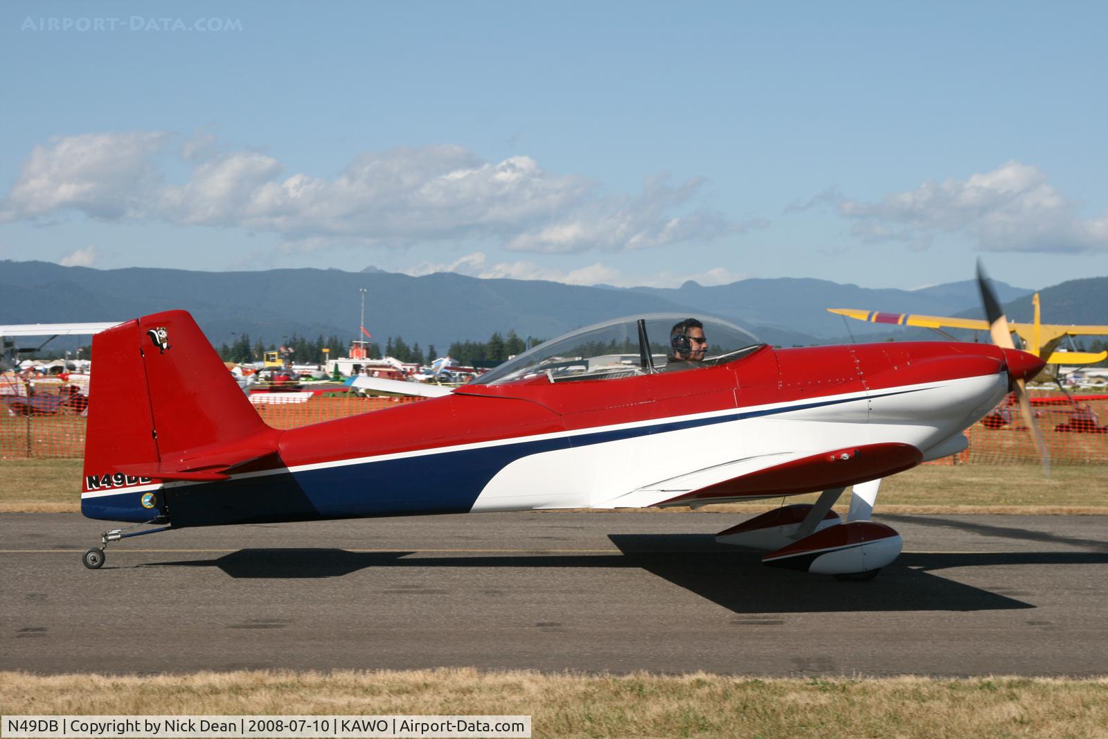 N49DB, 1995 Vans RV-4 C/N 3389, KAWO