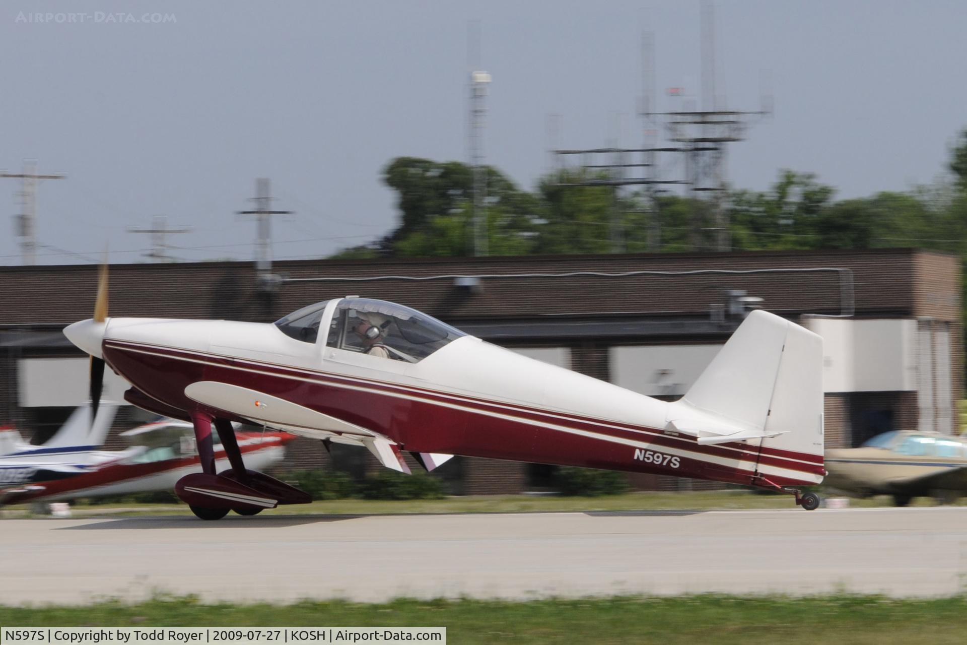N597S, 1999 Vans RV-6 C/N 23995, EAA AIRVENTURE 2009