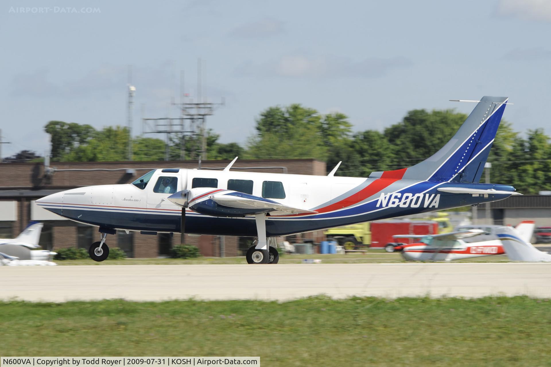 N600VA, 1975 Smith Aerostar 600 C/N 60-0199-088, EAA AIRVENTURE 2009