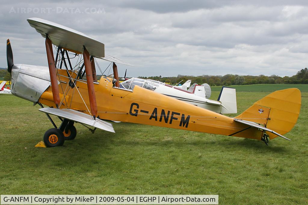 G-ANFM, 1941 De Havilland DH-82A Tiger Moth II C/N 83604, Pictured during the 2009 Popham AeroJumble event.