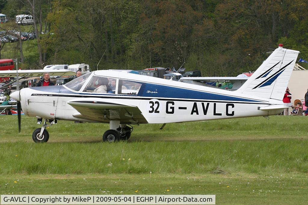 G-AVLC, 1967 Piper PA-28-140 Cherokee C/N 28-23178, Pictured during the 2009 Popham AeroJumble event.