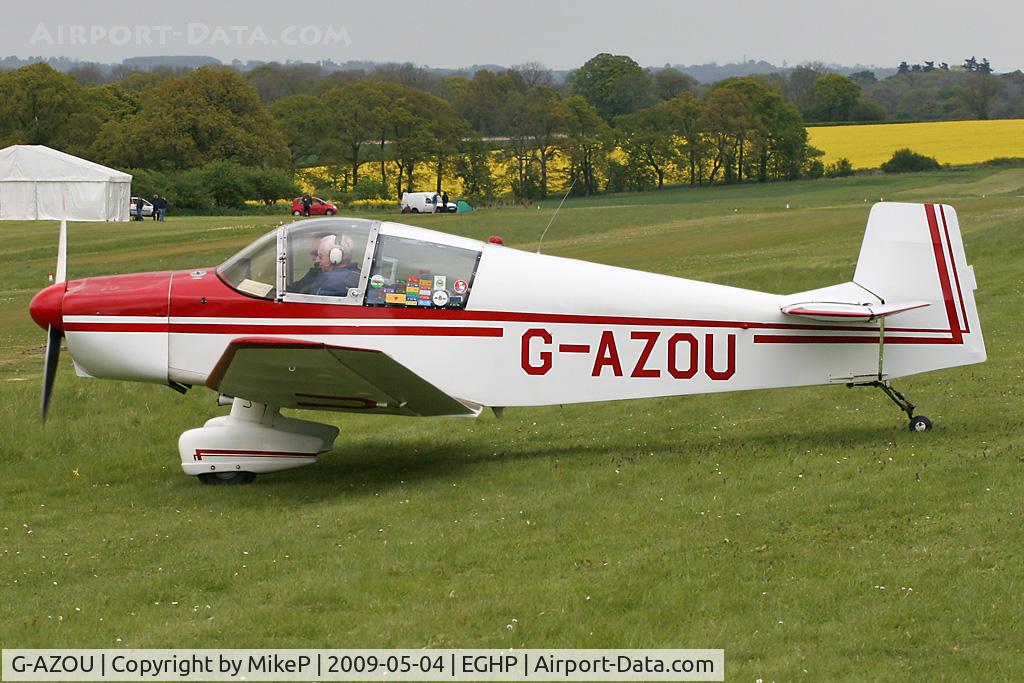 G-AZOU, 1962 SAN Jodel DR-1050 Ambassadeur C/N 354, Pictured during the 2009 Popham AeroJumble event.