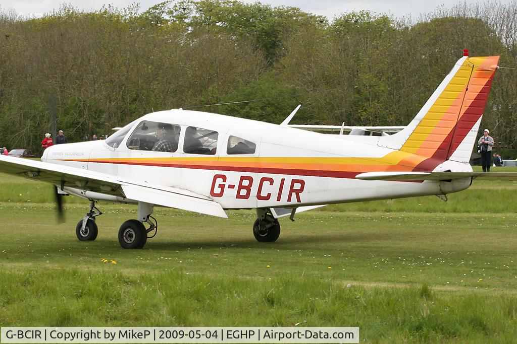 G-BCIR, 1974 Piper PA-28-151 Cherokee Warrior C/N 28-7415401, Pictured during the 2009 Popham AeroJumble event.