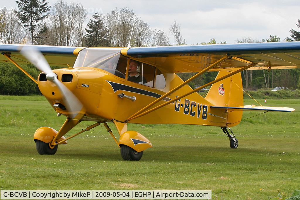 G-BCVB, 1949 Piper PA-17 Vagabond C/N 17-190, Pictured during the 2009 Popham AeroJumble event.