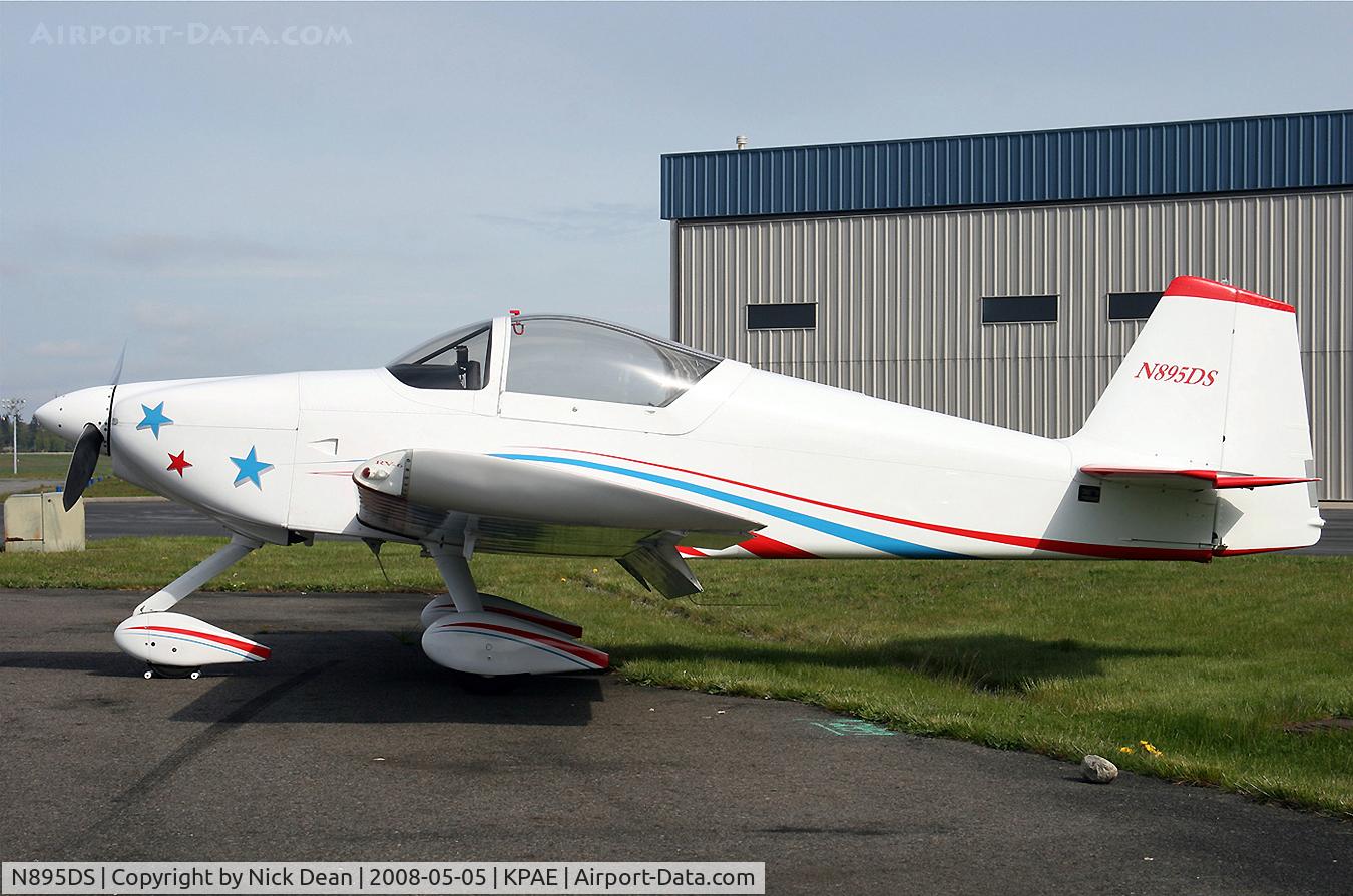 N895DS, 1996 Vans RV-6A C/N 20530, KPAE