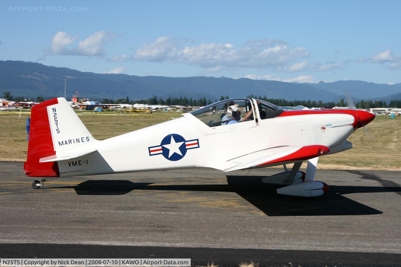 N25TS, 1992 Vans RV-6 C/N 21064, KAWO