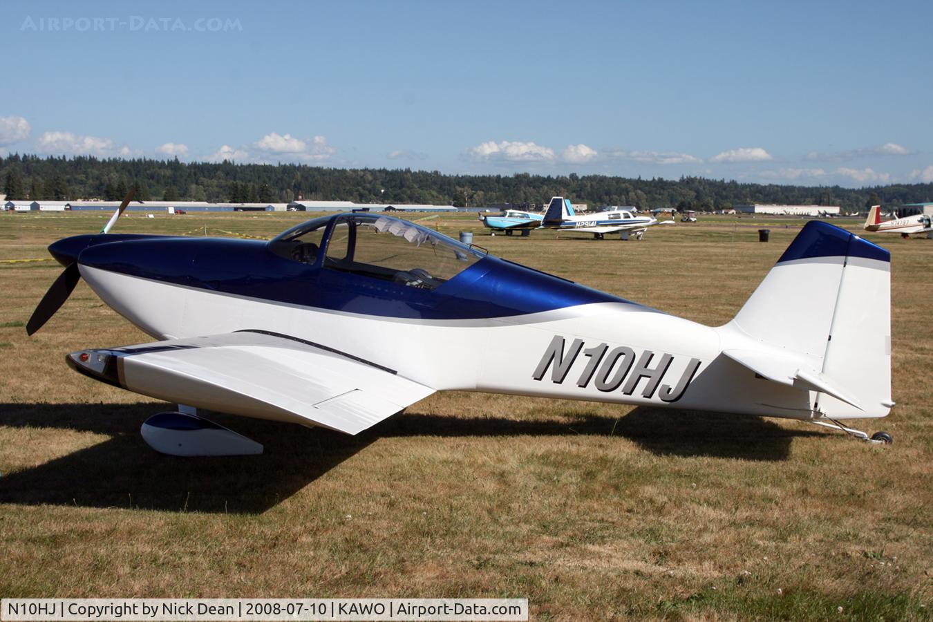 N10HJ, 2006 Vans RV-6 C/N 21622, KAWO