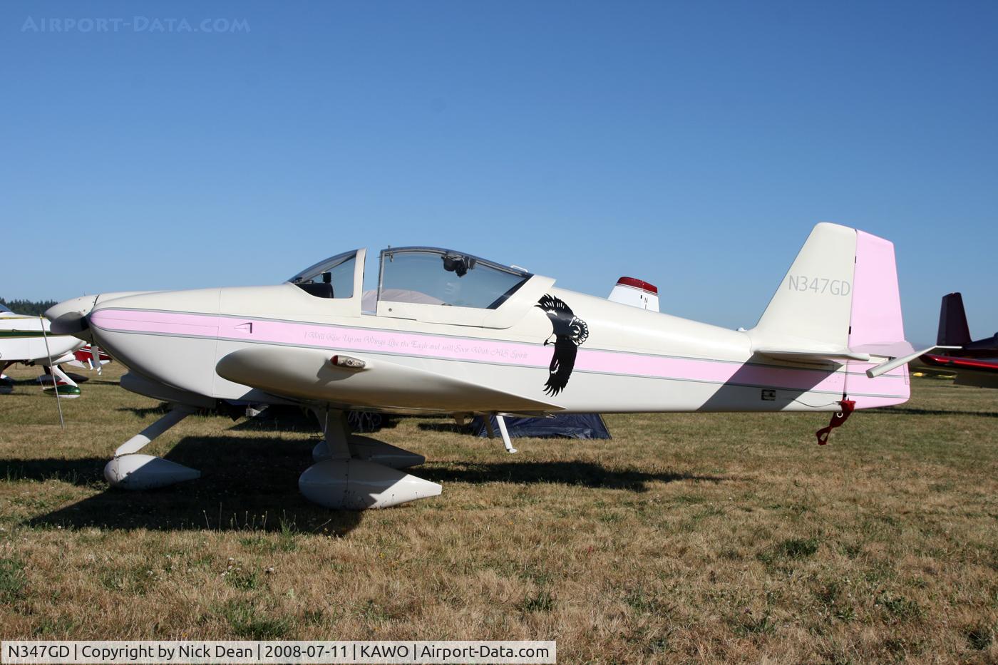 N347GD, 2002 Vans RV-6A C/N 23851, KAWO