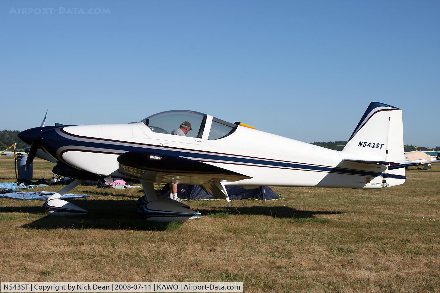 N543ST, 2003 Vans RV-6A C/N 24045, KAWO