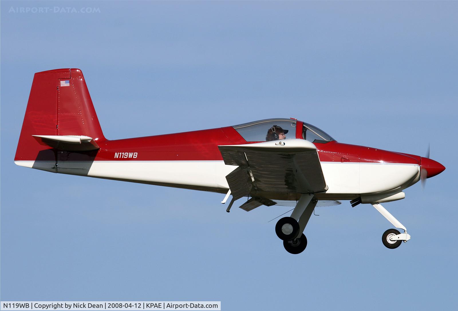 N119WB, 2004 Vans RV-9A C/N 9155, KPAE
