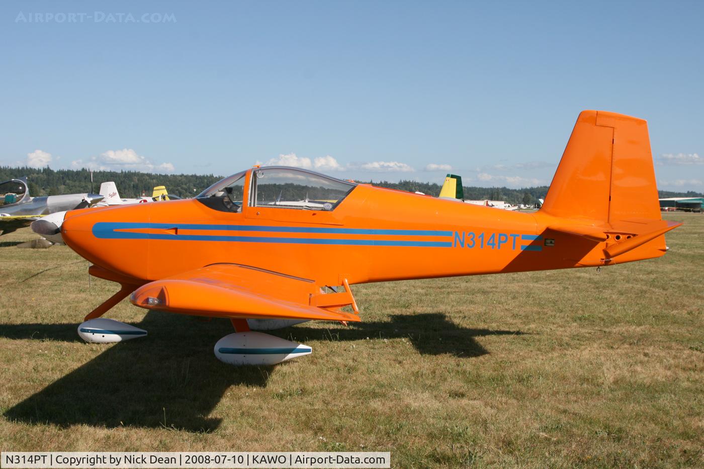 N314PT, 2006 Vans RV-9A C/N 90489, KAWO