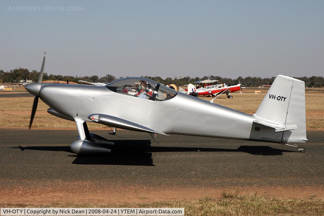 VH-OTY, 2003 Vans RV-7 C/N 70269, YTEM