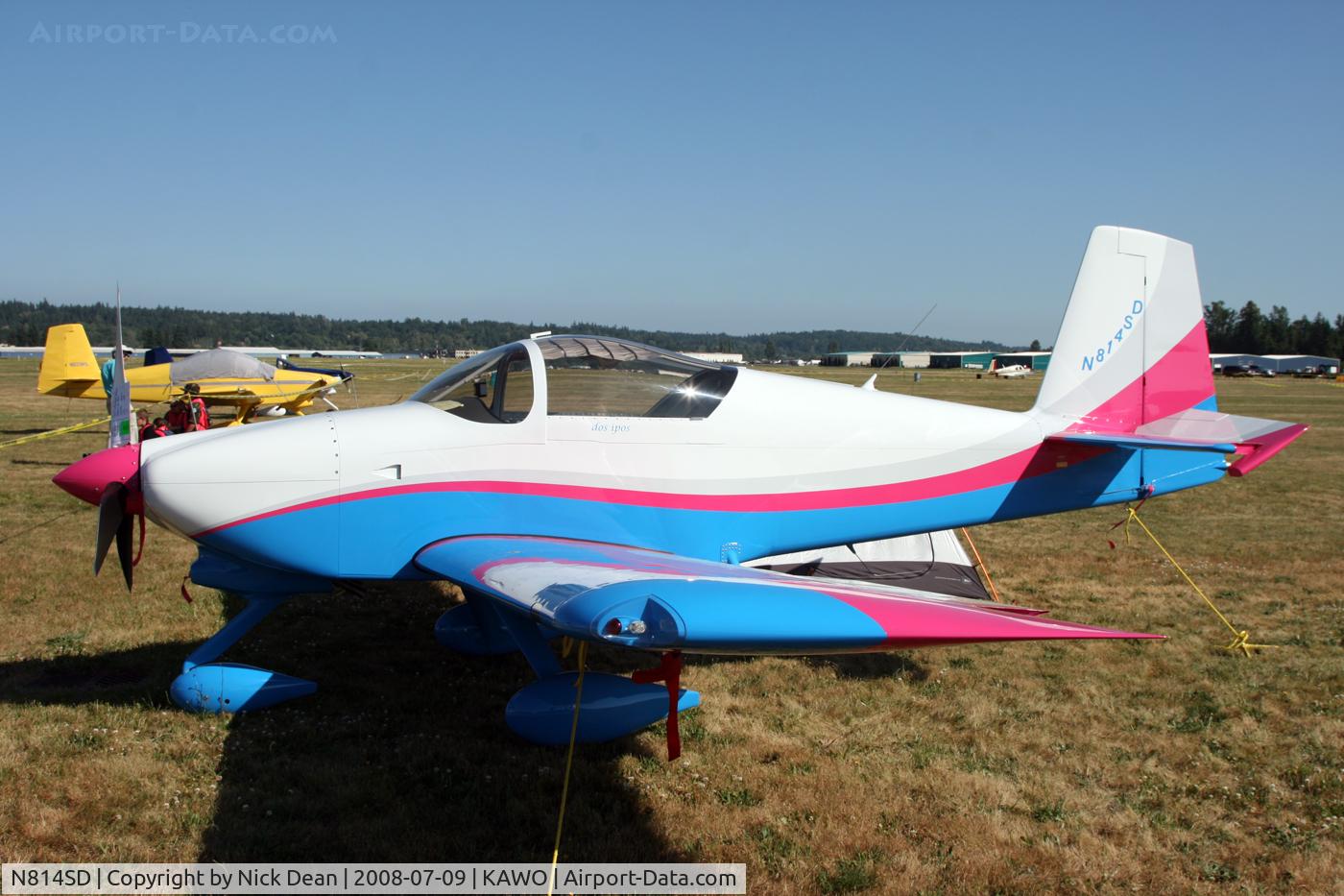 N814SD, 2006 Vans RV-7A C/N 70648, KAWO