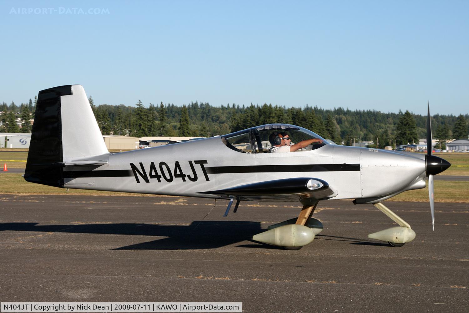 N404JT, Vans RV-7A C/N 71352, KAWO