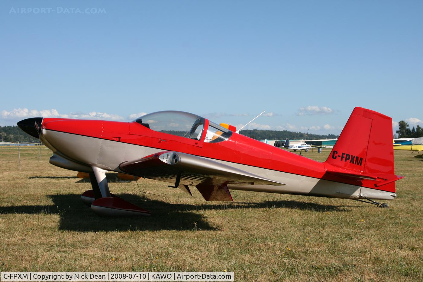 C-FPXM, 2008 Vans RV-7 C/N 72856, KAWO