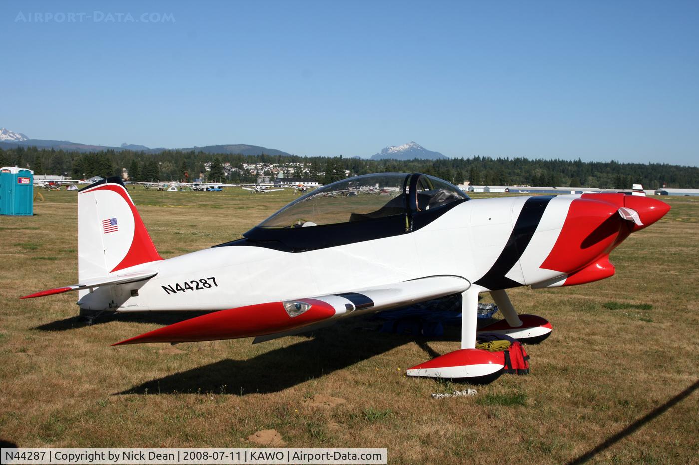 N44287, Vans RV-8 C/N 80306, KAWO