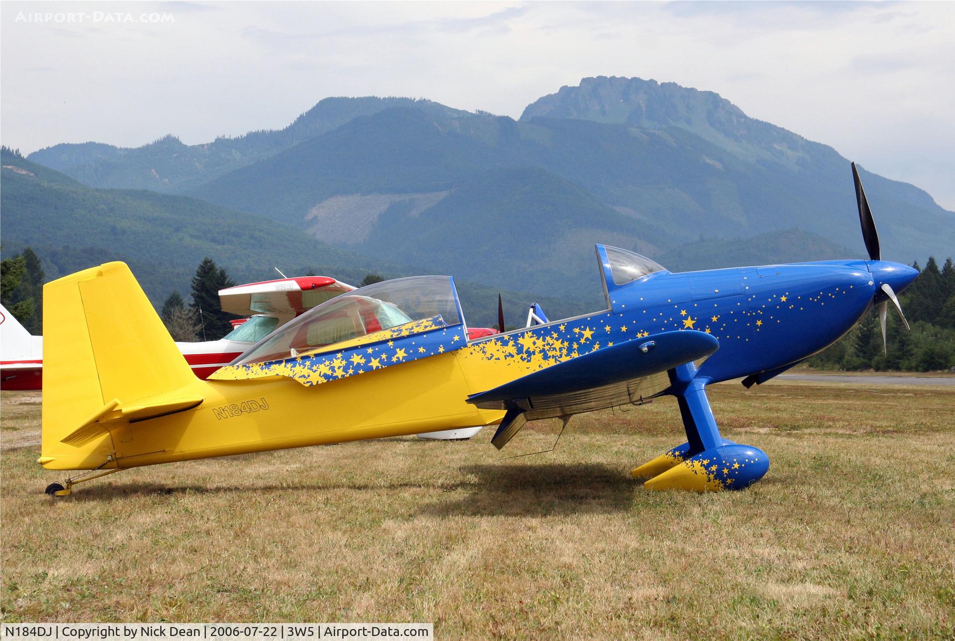 N184DJ, 2004 Vans RV-8 C/N 80396, 3W5