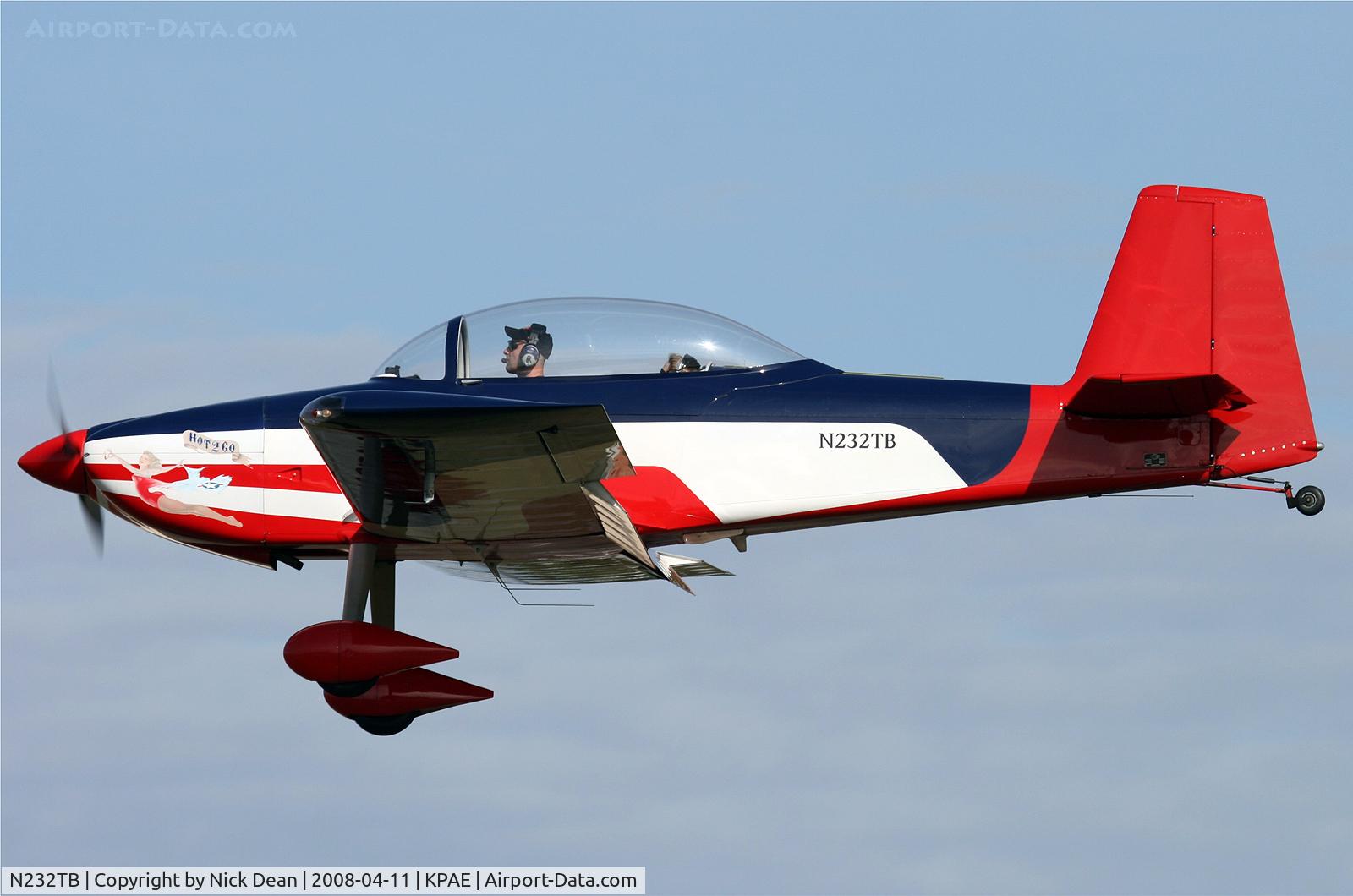 N232TB, 2003 Vans RV-8 C/N 81315, KPAE